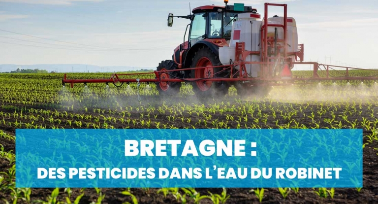 Bretagne : Pesticides dans l'eau du Robinet
