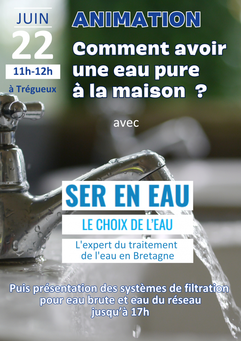 BIOCOOP LA GAMBILLE TREGUEUX ET SER EN EAU VOUS ACCOMPAGNENT!